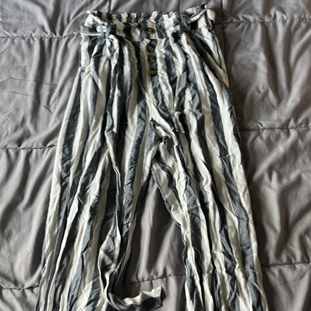 american eagle striped pants